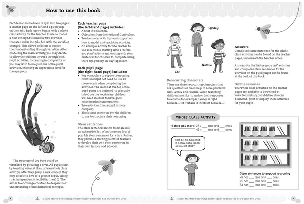 Паперова книга «Maths Mastery Reasoning: Photocopiable Resources KS1: Everything you need to teach mathematical reasoning through mastery», автор Джон Бі - фото №1