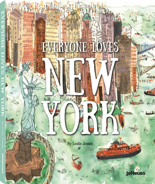 Паперова книга «Everyone Loves New York», автор Леслі Джонат - фото №1