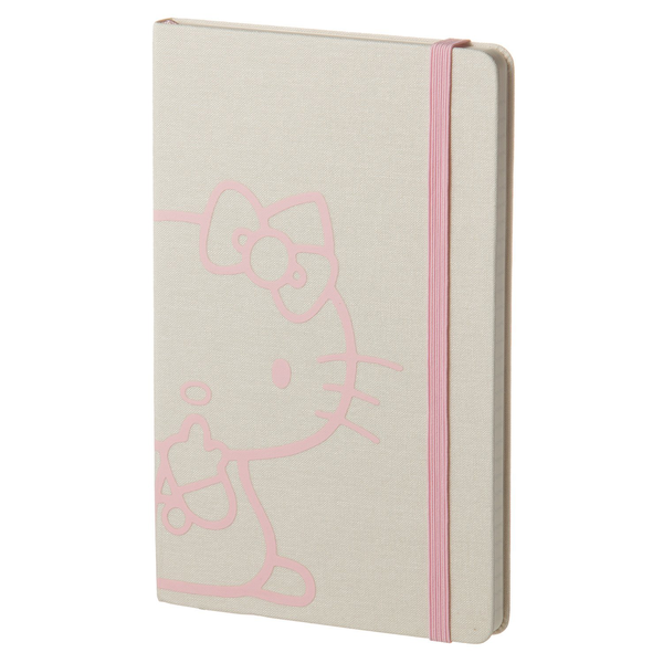  «Записная книжка Moleskine Hello Kitty Large в линию белая (LEHK03QP060)», бренда Moleskine - фото №1
