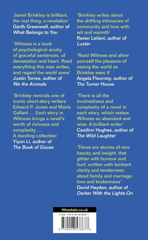 Бумажная книга «Witness», автор Джамел Бринкли - фото №1