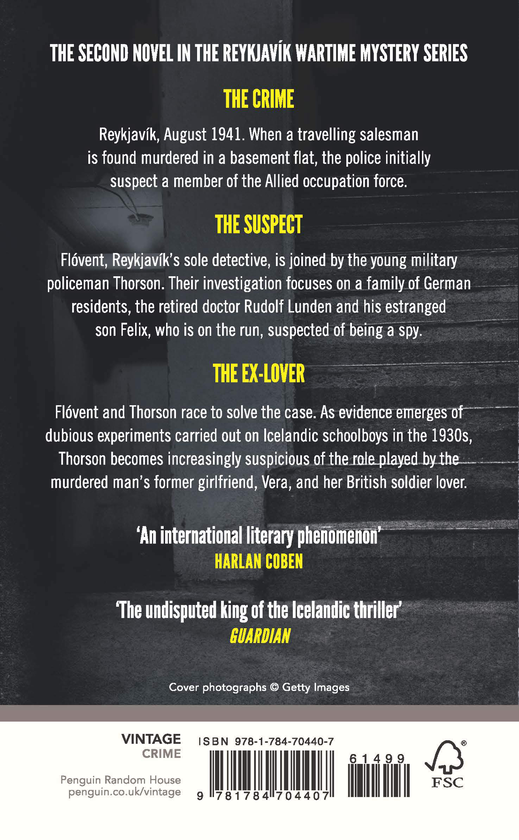 Бумажная книга «The Shadow Killer», автор Арнальд Индридасон - фото №1