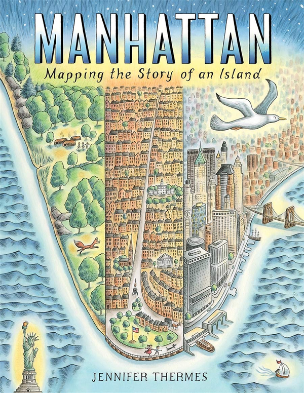 Паперова книга «Manhattan. Mapping the Story of an Island», автор Дженніфер Термес - фото №1