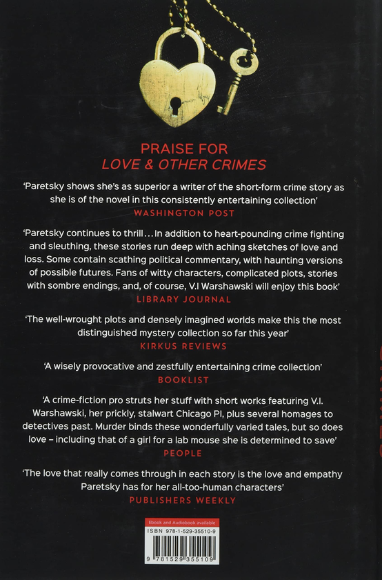 Бумажная книга «Love and Other Crimes», автор Сара Парецки - фото №1