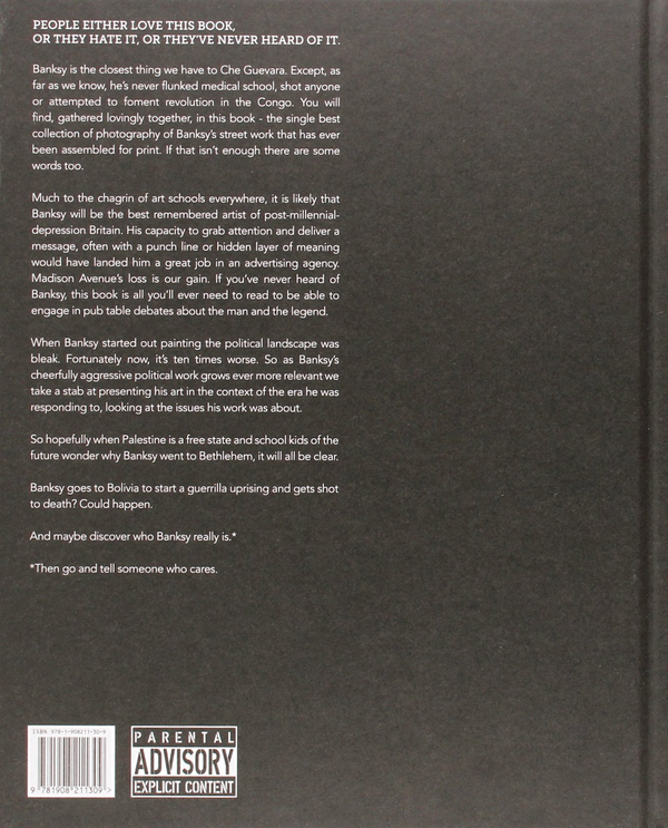 Бумажная книга «Banksy. You Are An Acceptable Level of Threat» - фото №1