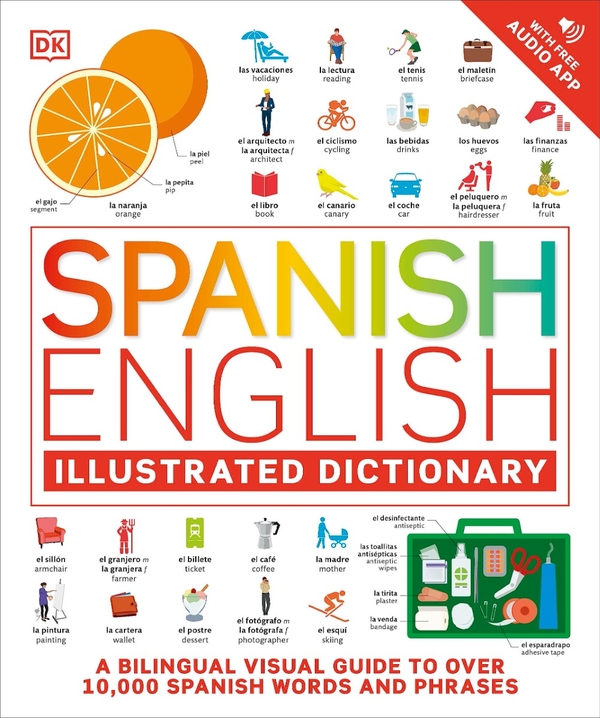 Паперова книга «Spanish English Illustrated Dictionary» - фото №1