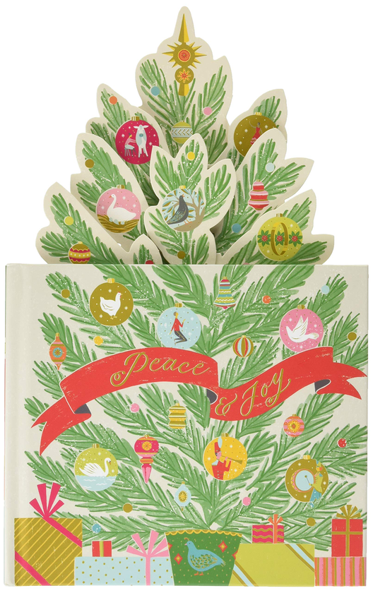 Бумажная книга «Christmas in a Book (UpLifting Editions): Jacket comes off. Ornaments pop up. Display and celebrate!», автор Нотери - фото №1