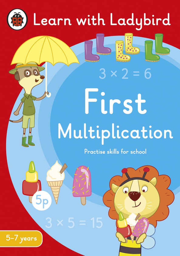 [object Object] «First Multiplication. A Learn with Ladybird Activity Book 5-7 years» - фото №1