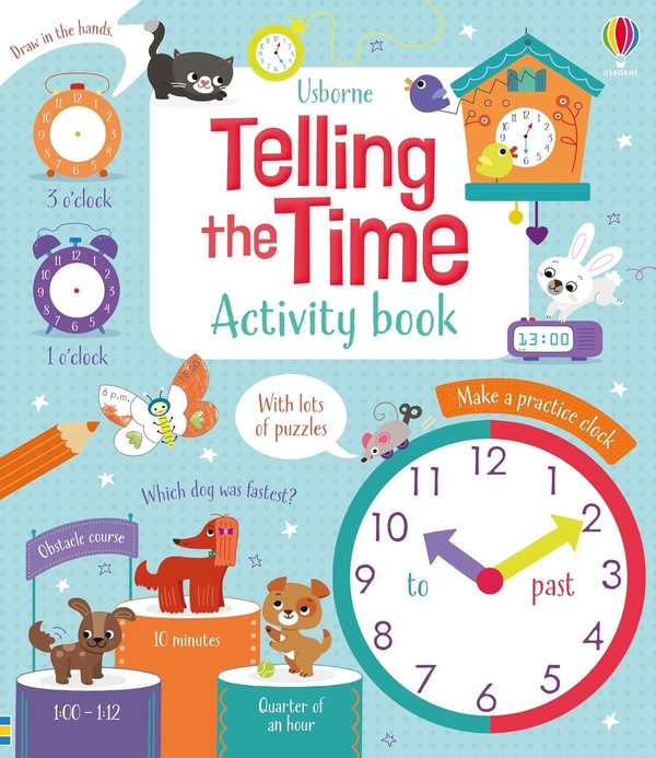 [object Object] «Telling the Time Activity Book», автор Лара Браян - фото №1