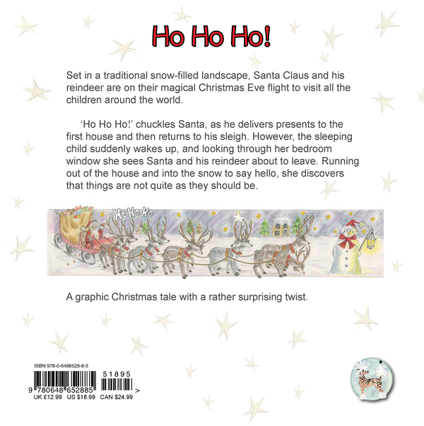 Бумажная книга «Ho Ho Ho! », автор Кэти Кример - фото №1
