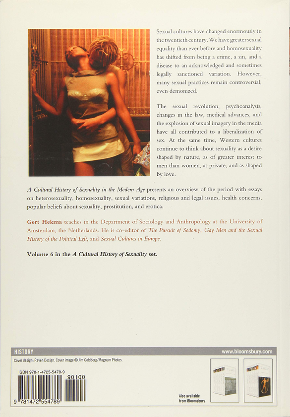 Бумажная книга «A Cultural History of Sexuality in the Modern Age» - фото №1