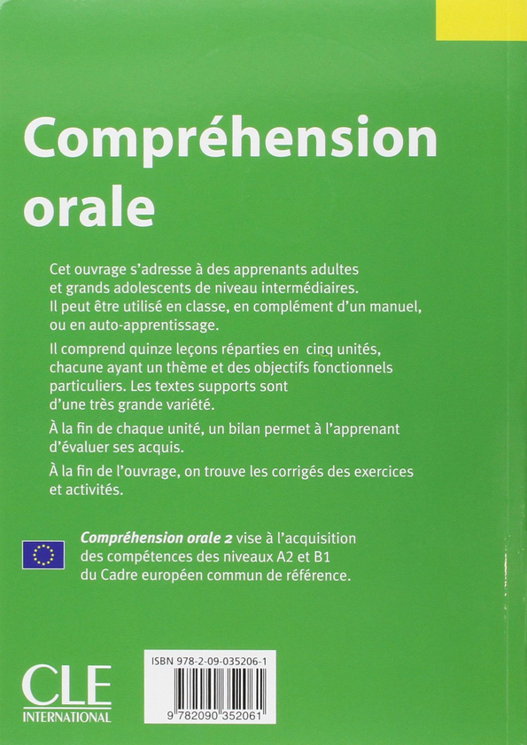 Паперова книга «Comprehension Orale: Niveau 2», автор Мішель Барфеті - фото №1