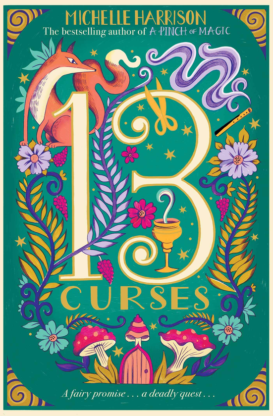 Паперова книга «The Thirteen Curses», автор Мишель Харісон - фото №1