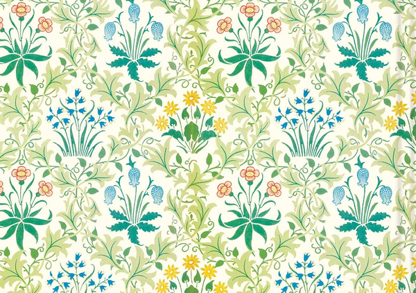 Бумажная книга «William Morris Celandine Guest Book» - фото №1