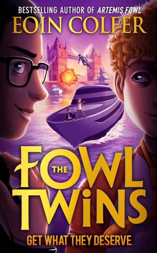Паперова книга «Get What They Deserve. The Fowl Twins Book 3», автор Йон Колфер - фото №1