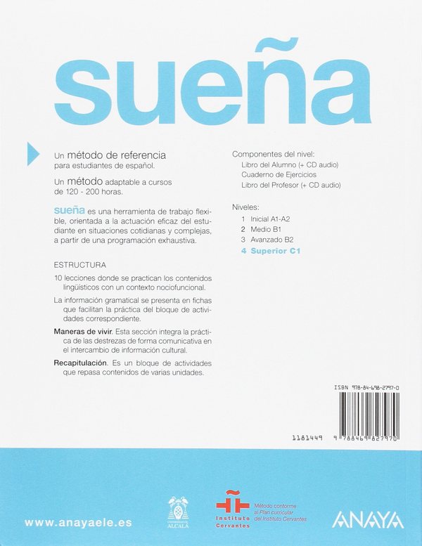 Бумажная книга «Suena Nuevo 4: Cuaderno de ejercicios» - фото №1