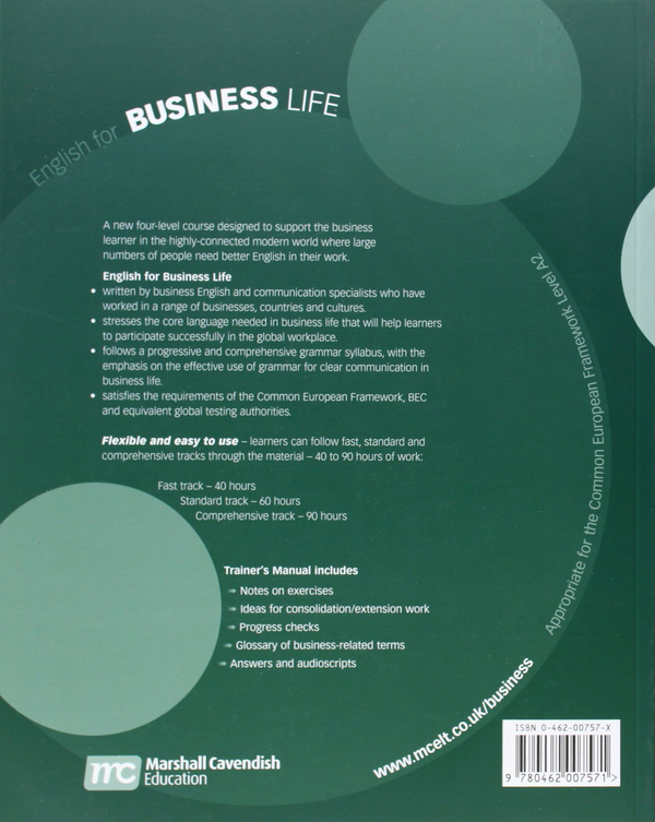 [object Object] «English for Business Life Trainer's Manual: Elementary», автор Ян Баджер - фото №2 - мініатюра