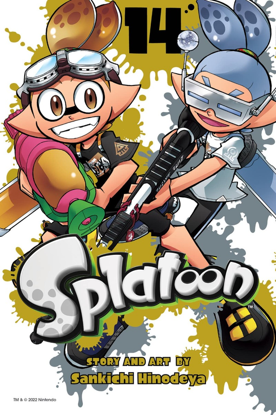 Бумажная книга «Splatoon. Volume 14», автор Санкичи Хинодея - фото №1