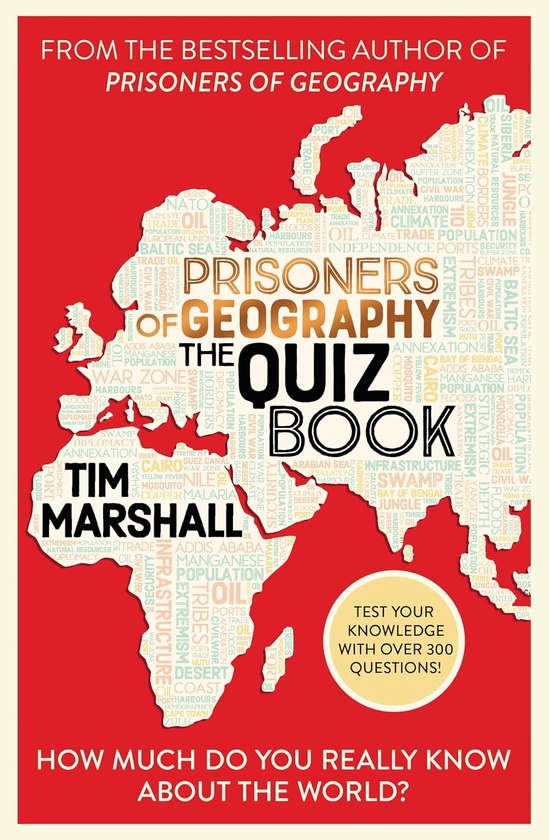 [object Object] «Prisoners of Geography The Quiz Book», автор Тим Маршалл - фото №1