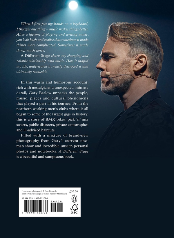 Паперова книга «A Different Stage», автор Гері Барлоу - фото №1