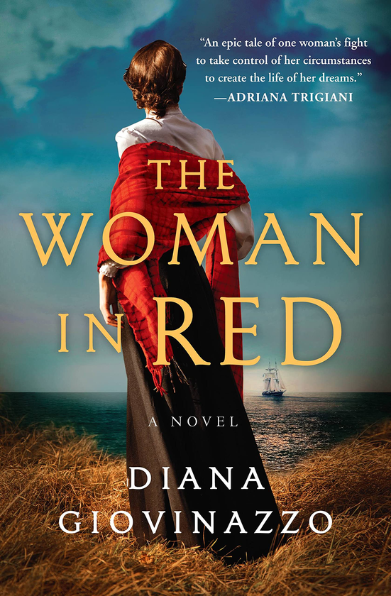 Паперова книга «The Woman in Red», автор Діана Джовінаццо - фото №1