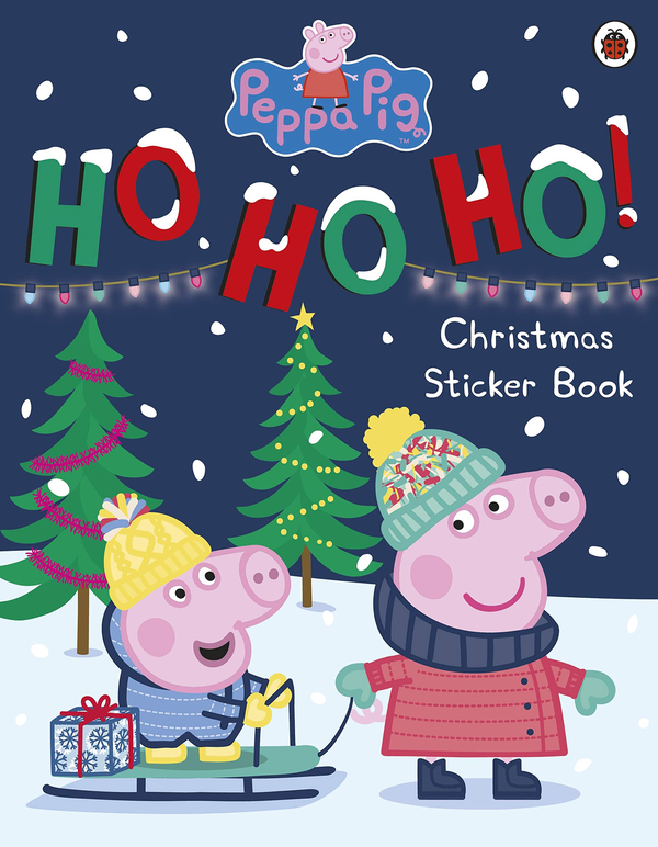 Бумажная книга «Peppa Pig. Ho Ho Ho! Christmas Sticker Book» - фото №1