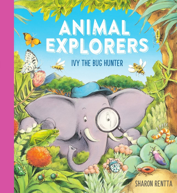 Бумажная книга «Animal Explorers. Ivy the Bug Hunter», автор Шарон Рента - фото №1