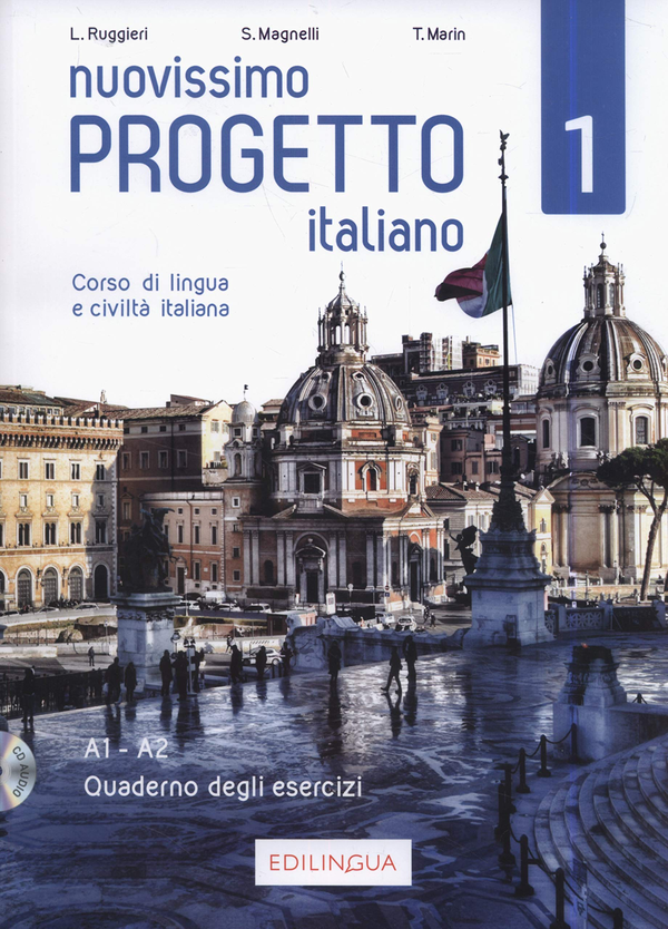 Бумажная книга «Progetto Italiano Nuovissimo 1 (A1-A2) Quaderno degli esercizi + CD Audio», автор Телис Марин - фото №1
