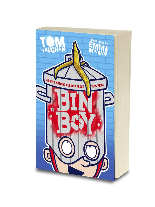 Бумажная книга «Bin Boy. There's nothing rubbish about this superhero!», автор Том Воан - фото №1