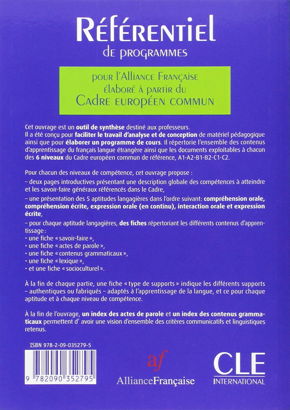 Паперова книга «Référentiel pour le cadre européen commun», автор Изабель Норман - фото №1