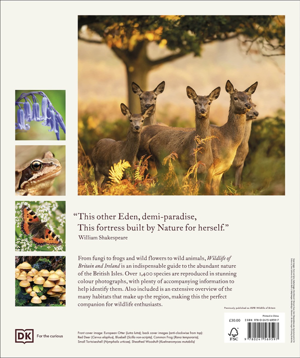 Бумажная книга «Wildlife of Britain and Ireland» - фото №1