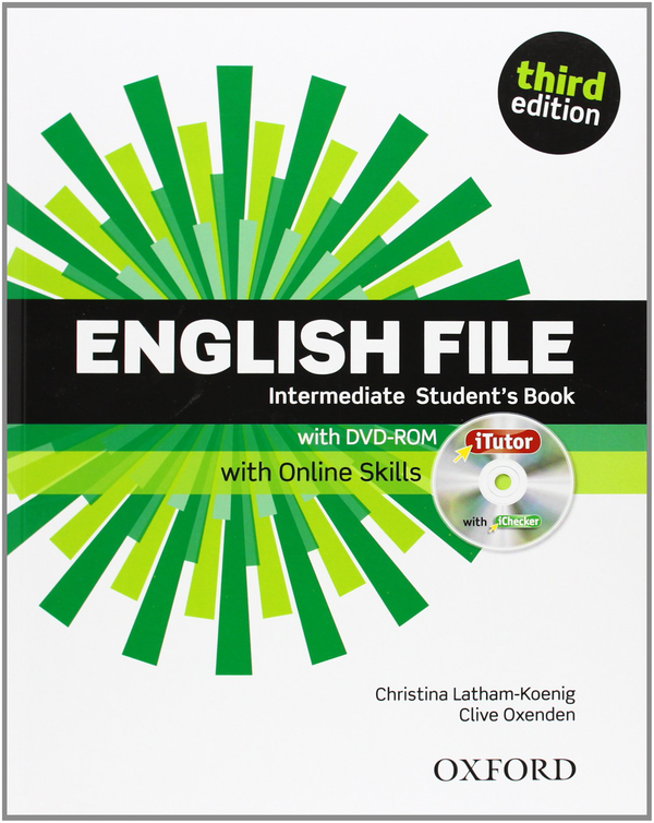 [object Object] «English File Intermediate Student's Book with iTutor and Online Skills Practice Pack » - фото №1