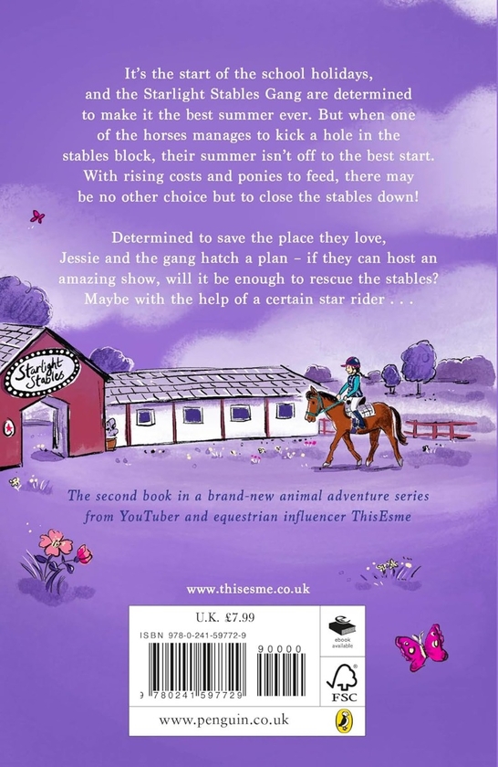 Паперова книга «Jessie and the Star Rider», авторів Есме Хіггз, Джо Коттерілл - фото №1