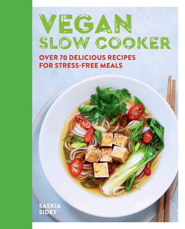 Бумажная книга «Vegan Slow Cooker», автор Саския Сайдей - фото №1
