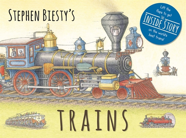 Бумажная книга «Stephen Biesty's Trains», автор Ян Грэм - фото №1