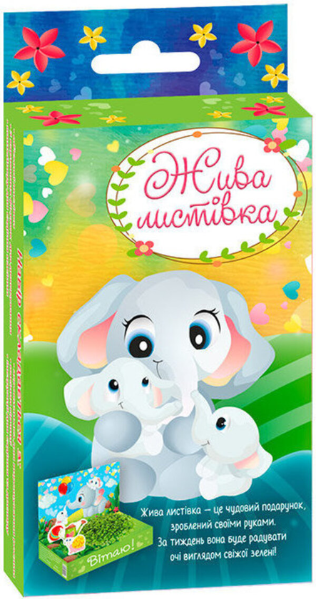 Жива листівка. Слоники