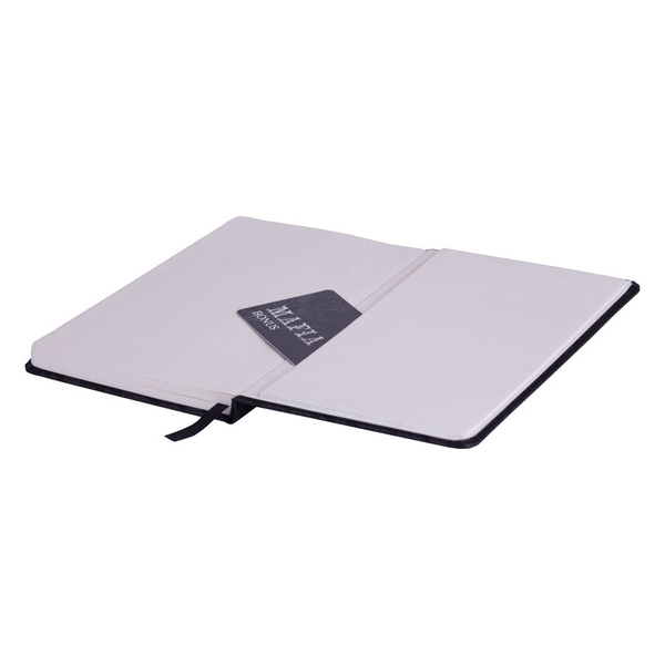  «Нотатник Axent Partner Lace 125x195 мм 96 аркушів в клітинку чорний (8208-01-A)», бренду Axent - фото №1