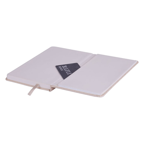  «Нотатник Axent Partner Lace 125x195 мм 96 аркушів в клітинку бежевий (8208-33-A)», brand Axent / Axent /  - фото №1