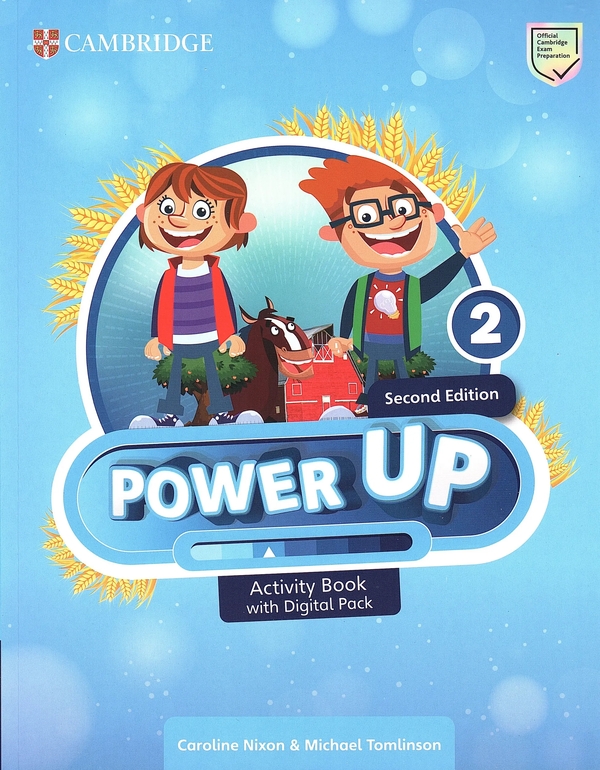 Бумажная книга «Power Up Level 2 Activity Book with Digital Pack», автор Майкл Томлинсон - фото №1