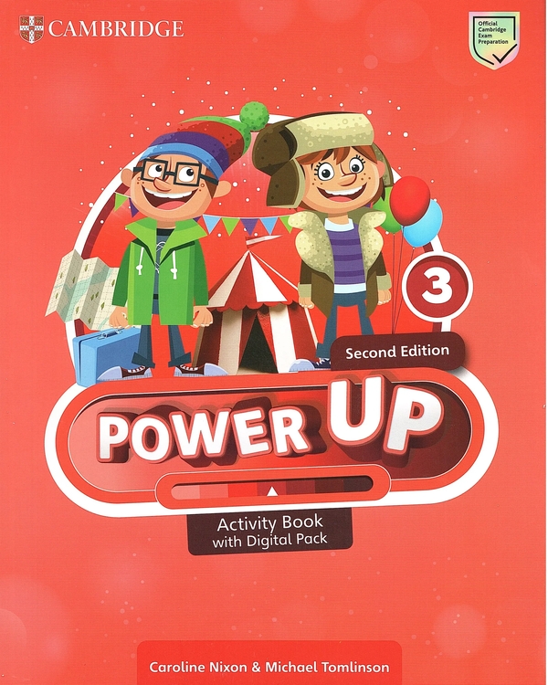 Бумажная книга «Power Up Level 3 Activity Book with Digital Pack», автор Майкл Томлинсон - фото №1