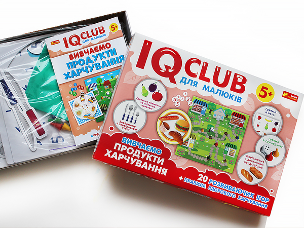  «Набір Ranok-creative Вчимо продукти харчування (13203003У)», брендів Ranok-Creative, Ранок. Наочні посібники, Ранок - фото №1