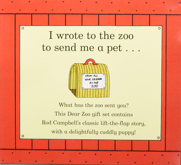 Бумажная книга «Dear Zoo. Book and Toy Gift Set», автор Род Кэмпбелл - фото №1