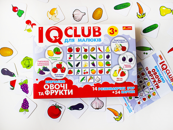  «Набор Ranok-creative Учим овощи и фрукты (13203004У)», бренда Ranok-Creative - фото №1