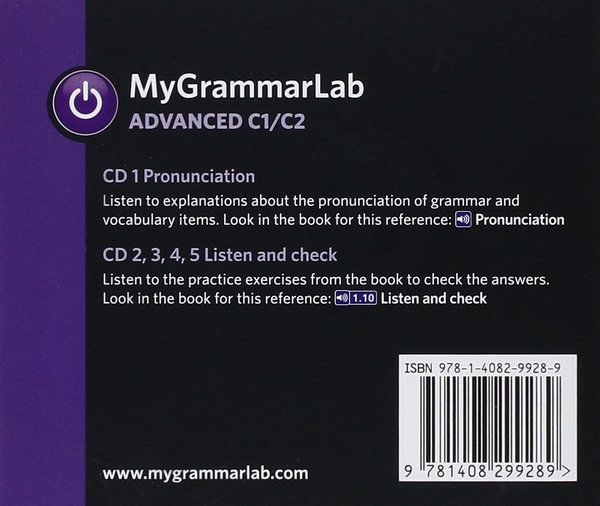 [object Object] «MyGrammarLab Advanced Class Audio CD», авторів Марк Фолі, Дайан Холл - фото №2 - мініатюра