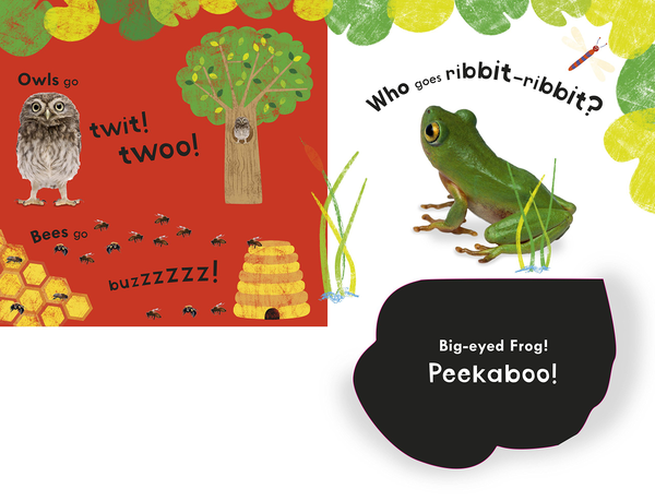 Паперова книга «Noisy Animal Peekaboo!» - фото №1