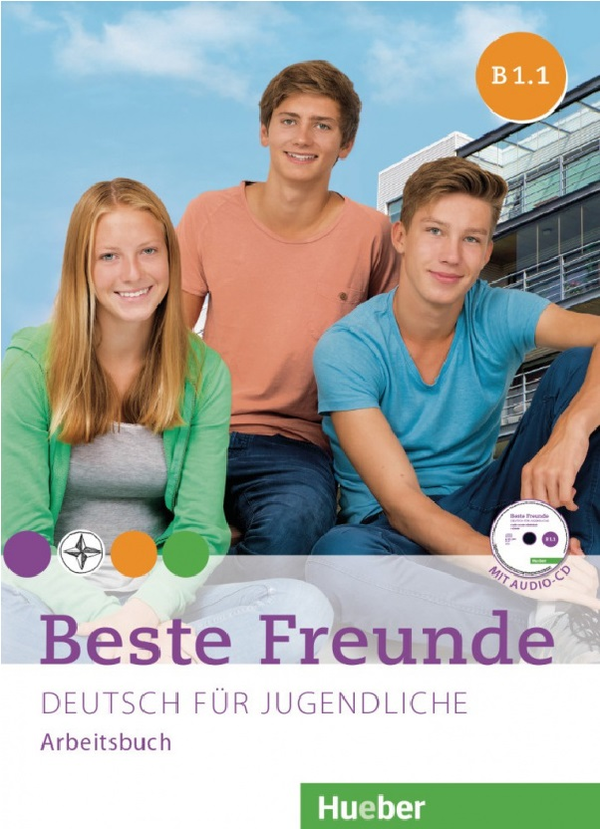 Бумажная книга «Набор книг Beste Freunde B1.1 und B1.2 Arbeitsbuch Paket mit 2 CD-ROMs», авторов Аня Шуман, Мануэла Джорджиякаки, Кристиан Сеут - фото №1