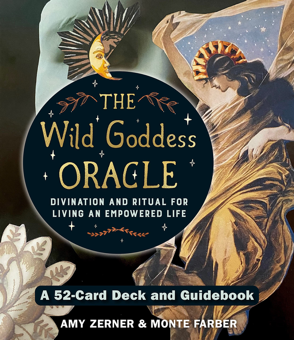 Паперова книга «Wild Goddess Oracle Deck and Guidebook. A 52-Card Deck and Guidebook, Divination and Ritual for Living an Empowered Life», автор Монте Фарбер - фото №1