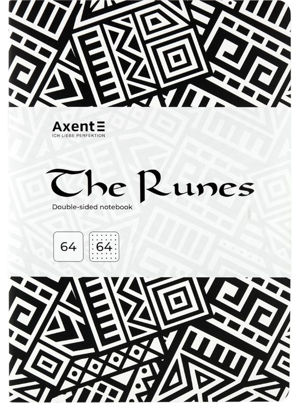  «Блокнот двусторонний Axent The Runes А5 Белый (8452-21-a)», бренда Axent - фото №1