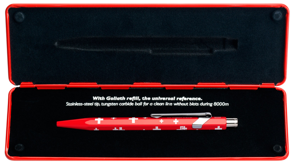 «Ручка Caran d'Ache 849 Totally Swiss Флаг (849.053)», бренда Caran d'Ache - фото №1