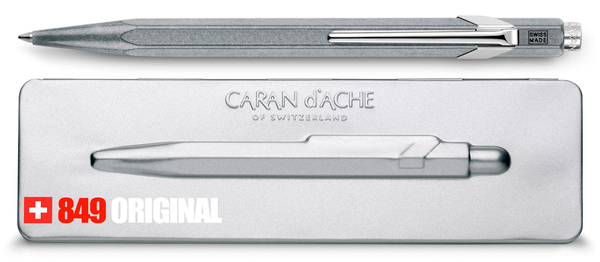  «Ручка Caran d'Ache 849 Серебристый (849.069)», бренда Caran d'Ache - фото №1
