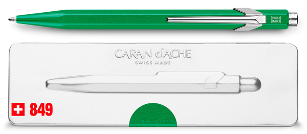 «Ручка Caran d'Ache 849 Metal-X Зеленый (849.712)», бренда Caran d'Ache - фото №1